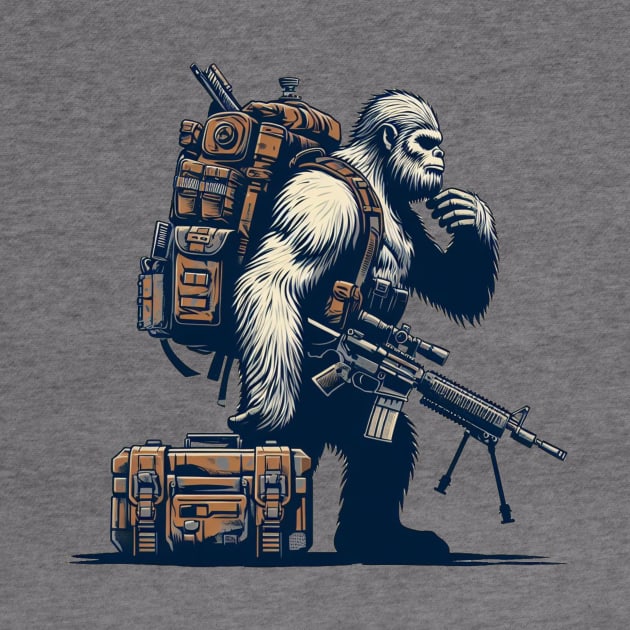 Tactical Bigfoot by WolfeTEES